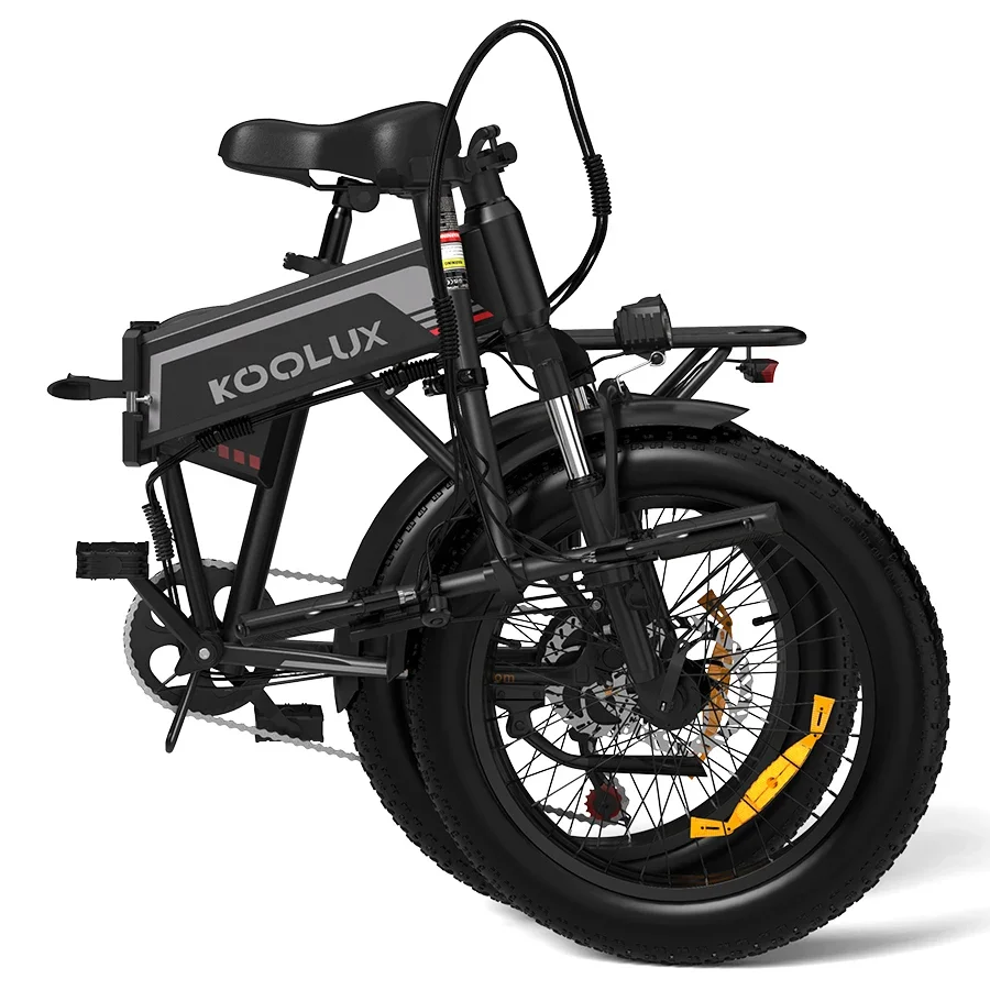 ●Kool E KOOLUX BK10S 20 inch Electric Bike 4.0 Fat Tire 48V 13Ah