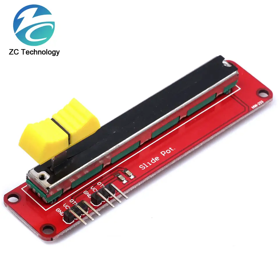 Slide Potentiometer 10K Linear Module Dual Output for Arduino AVR Electronic Block image 3