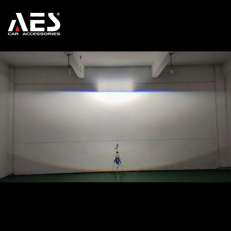 도요타 닛산용 방수 LED 안개등, 2023 Q8 프로 안개등 Bi LED 프로젝터 렌즈, 싱글 컬러, 6000K 트리플 컬러, 45W