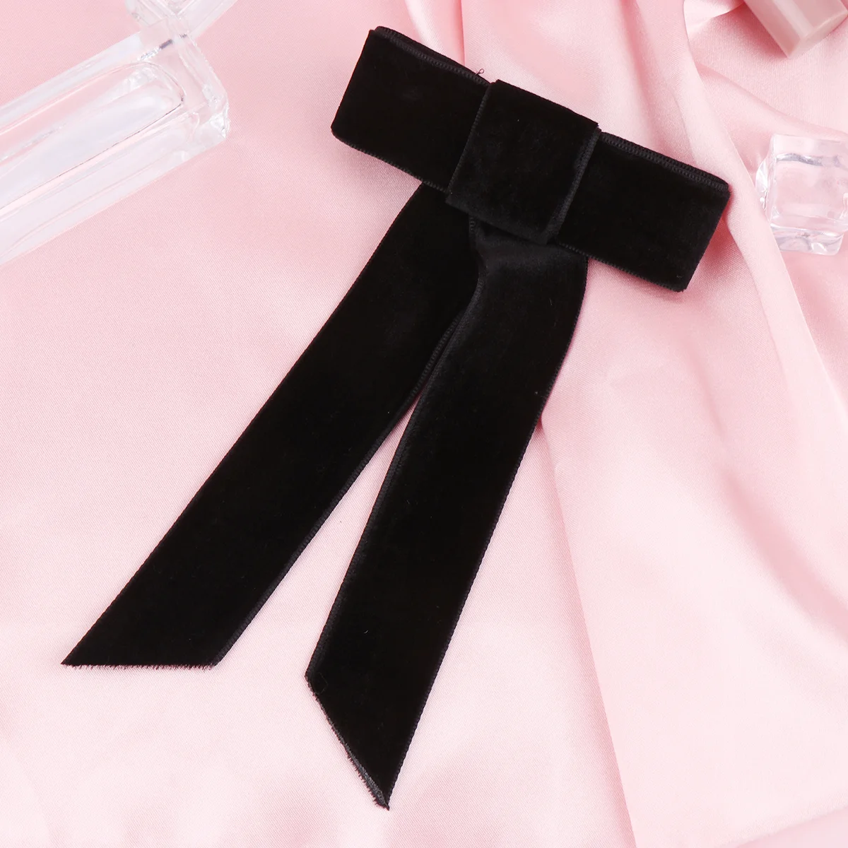 

Big Hair Bows Hair Clips Barrettes Bowknot Hair Clip Hairpins for Styling Hair Accessories Black