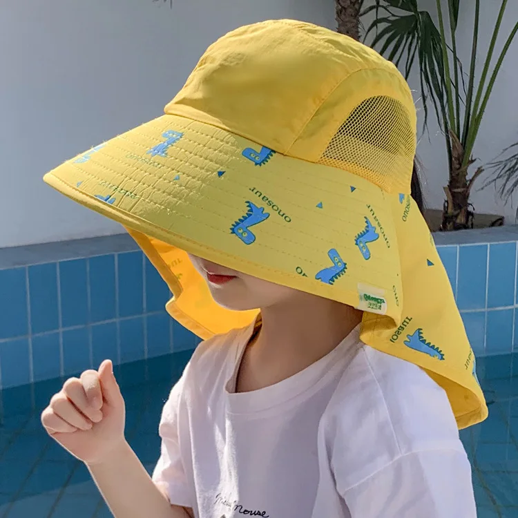 Children's sun hat sun hat boy's Summer Beach Hat Girl's baby fisherman's