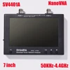 SV4401A 7 inch Touch LCD 50KHz ~4.4GHz Vector Network Analyzer HF VHF UHF Antenna Analyzer Upgrade of NanoVNA VNA 1