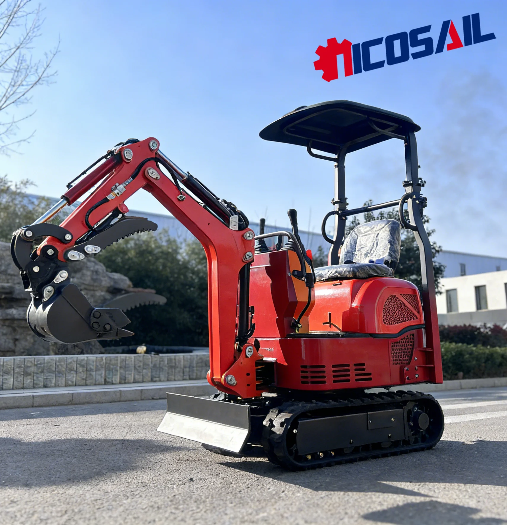 Mini excavator 0.6 ton 1 ton small excavator CE / EPA / Euro 5 wholesale compact mini excavator price Mini excavator 0.6 ton 1 ton small excavator CE / EPA / Euro 5 wholesale compact mini excavator price