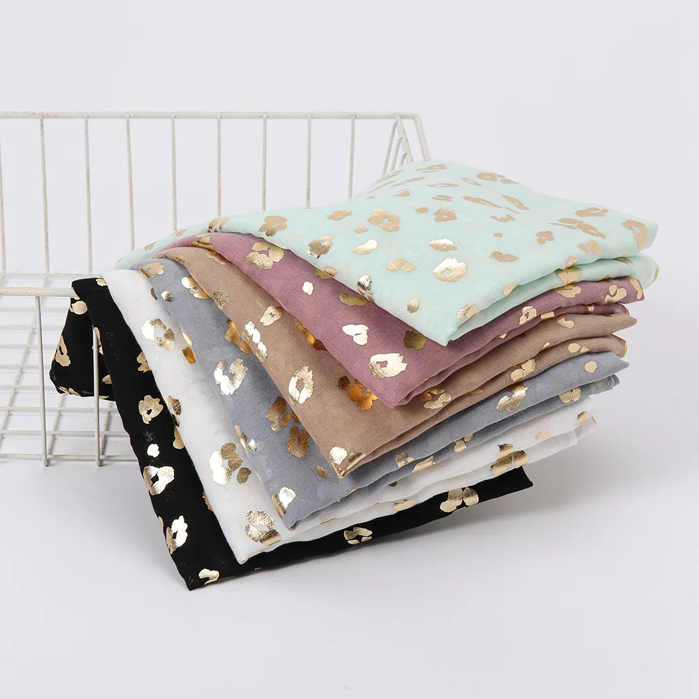 

Новинка, шарф из вуали, Женский хиджаб с мерцающим принтом, мусульманские женские шарфы, шали, палантины, Пашмина, платок, 185*85 см