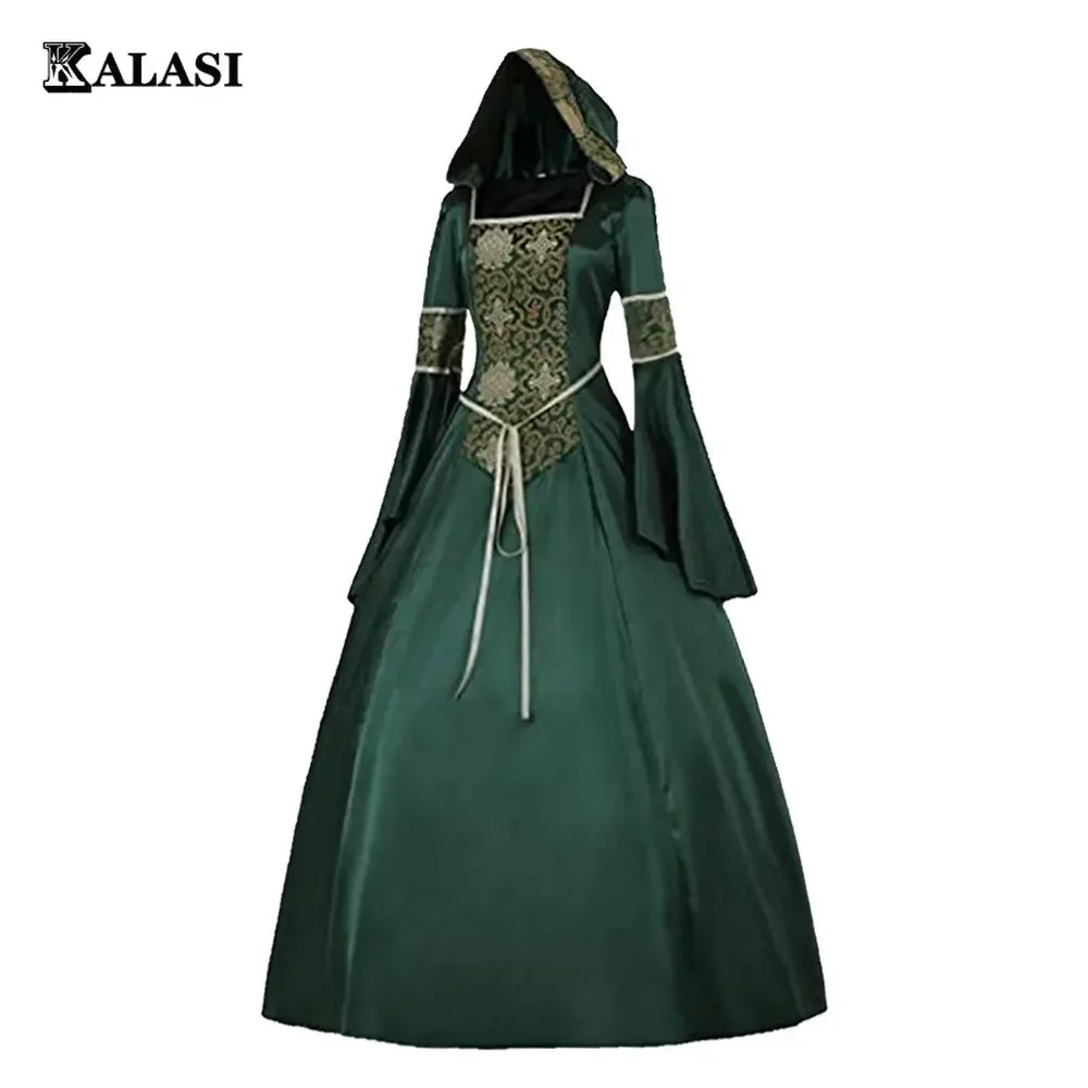 

Medieval Queen Victoria Wedding Dress Halloween Party Ball Cosplay Gothic Vestido Anime 18 ± Lb Costume Store Valorant Wednesday