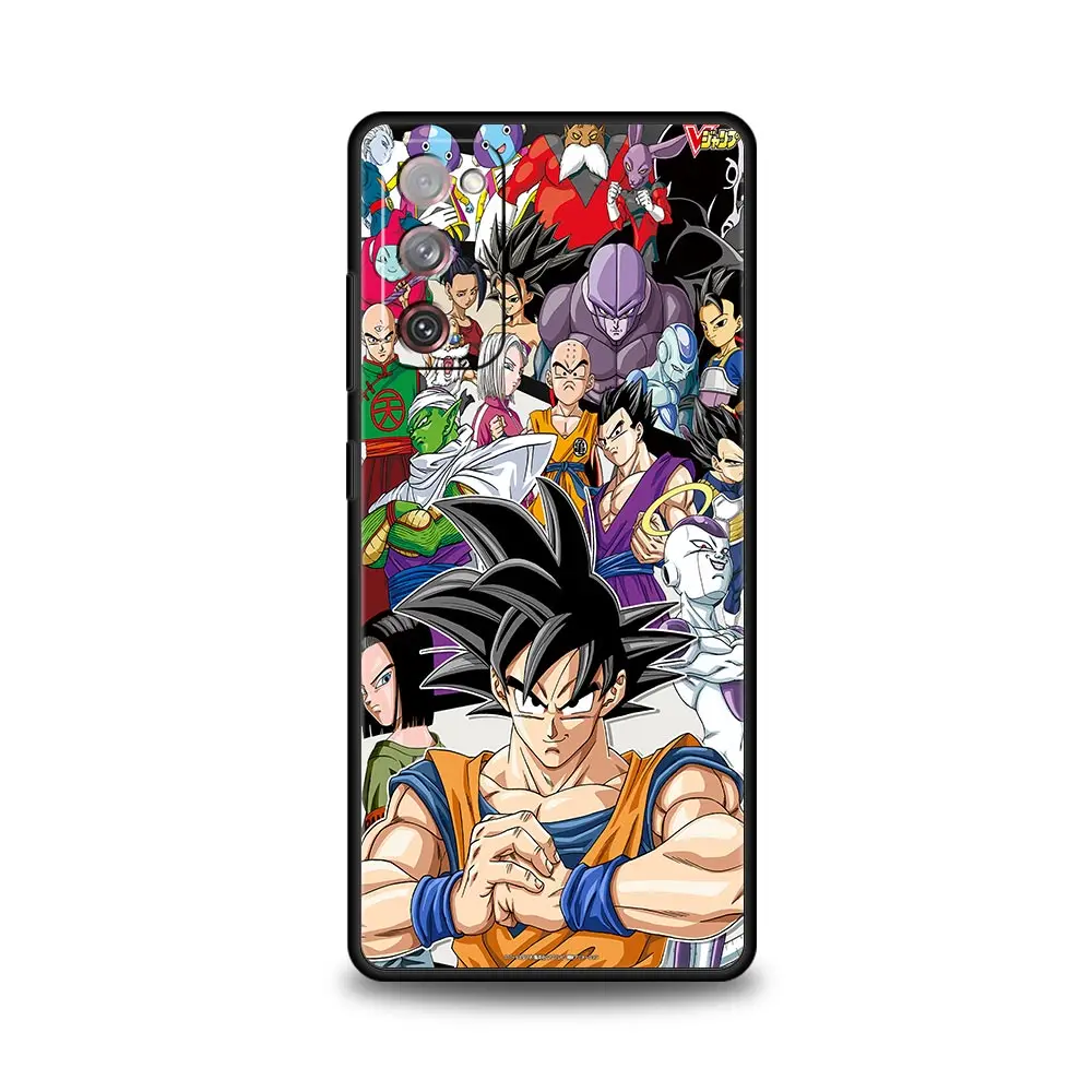 Dragon Ball Z Phone Case for Samsung Galaxy S21 FE S20 Ultra S10 Plus S9 S10e S8 S7 Edge A51 A12 Cover Fundas Coque samsung silicone Cases For Samsung