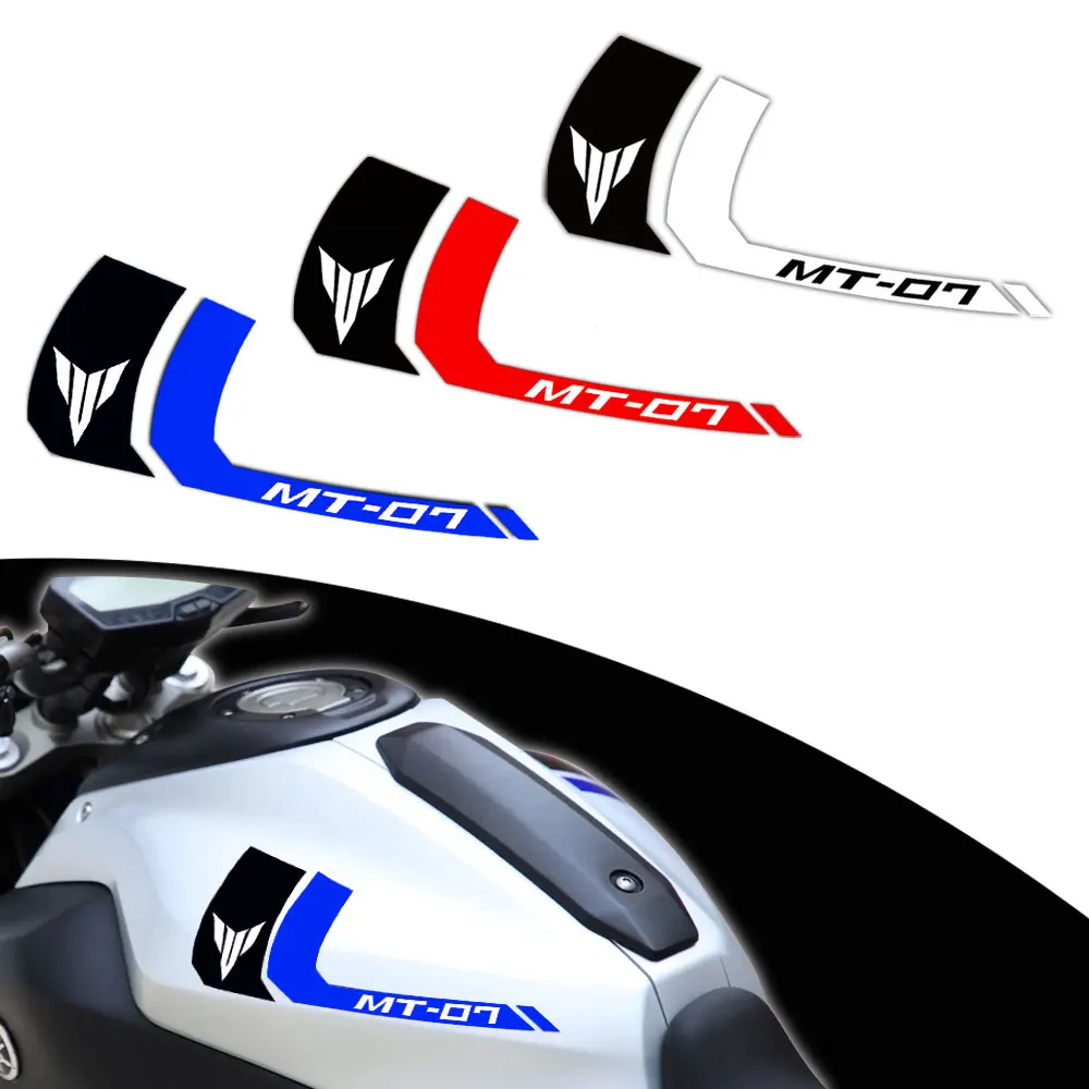 Autocollants Réfléchissants Pour Jantes Yamaha MT-07 – Logo MT07 – Kit Complet Avant/arrière – Imperméable