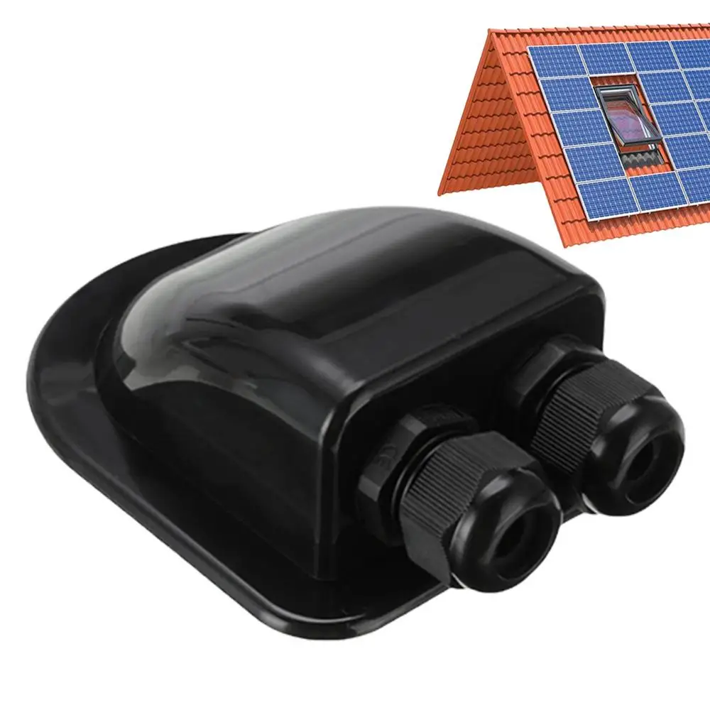 Description Picture 2 of itemSolar Cable Entry Gland Solar Panel Wire Box Double Entry Multi-Function Cable Connector Engineered Wire Routing Solutions