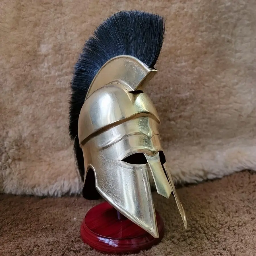 

European spartan armor handmade mini ornaments Greece Corinth helmet ornaments