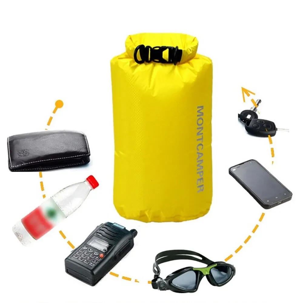 Gym Bag Nylon Lighter Outdoor Travel Bags Waterproof Bag Drift Fuctional Collect Bags 3/10L Swimming Dry Storage Outdoor Bag 3