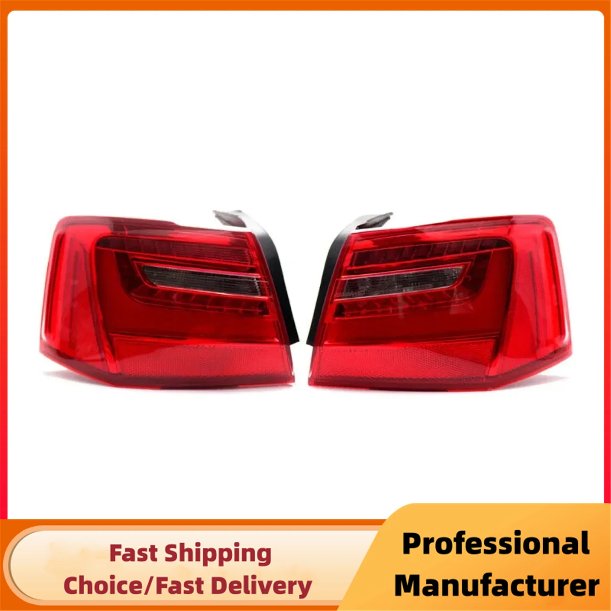 مصباح خلفي ليد ليد لأودي ، فرامل ، ضوء ضباب إيقاف خلفي ، أودي A6 ، C7 ، سيدان ، 4G5945093A ، 4G5945094A