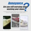 100g White Shoes Cleaning Cream Stains Remover Shoes Whitening All-Purpose Cleansing Cream With Wipe Sponge For Shoes Sneakers 5