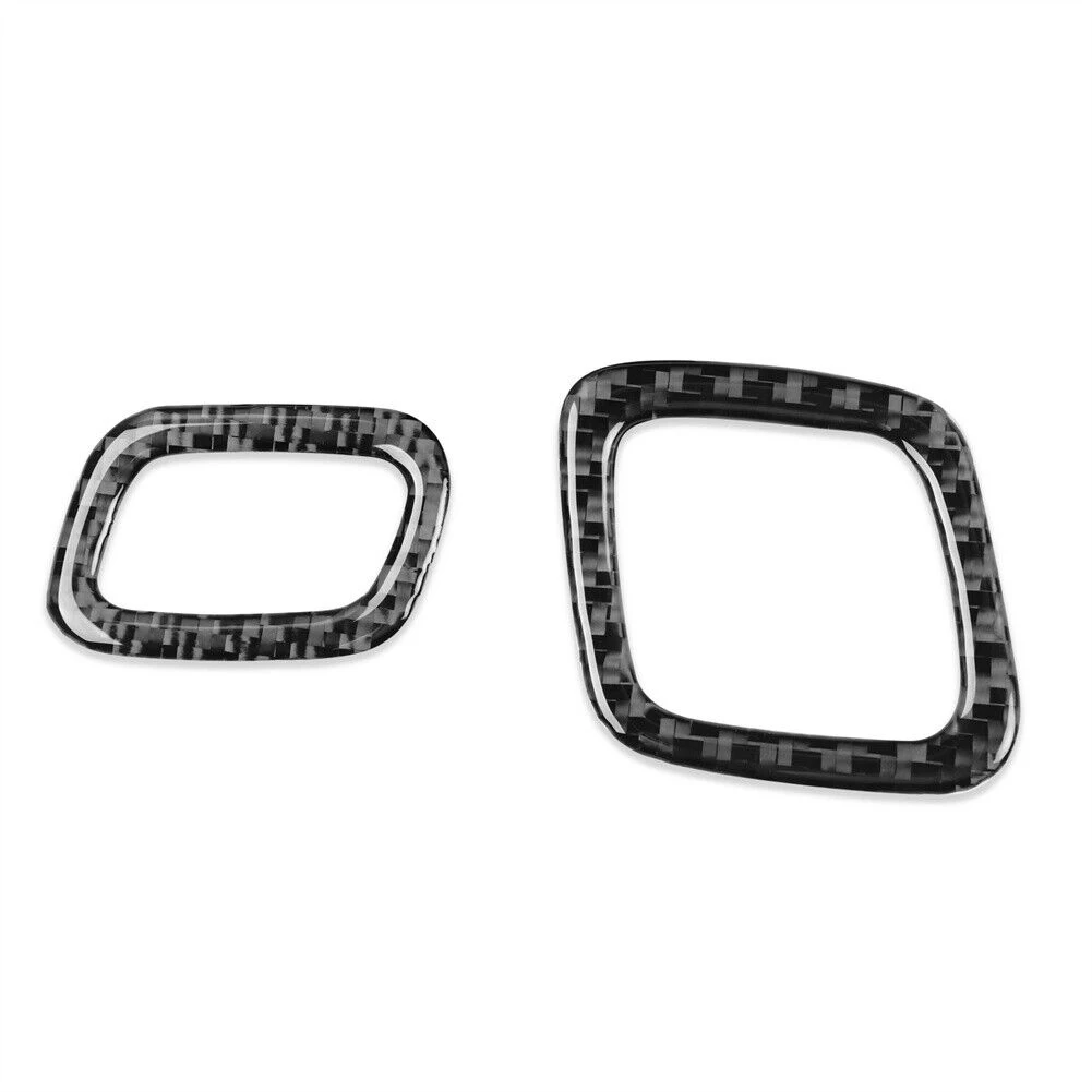 

Improve the Look of Your Car with Carbon Fiber Door Lock Switch Button Cover for Ford For Mustang MachE 2021 22