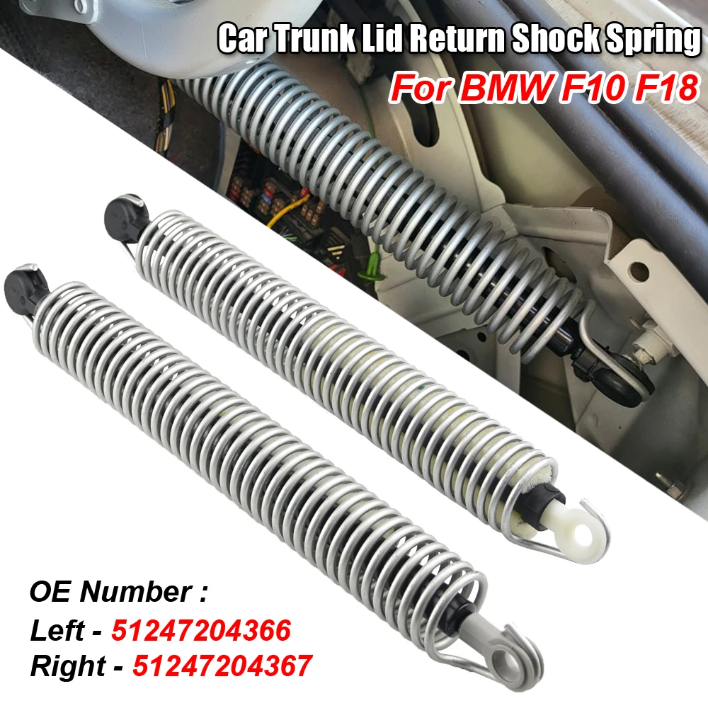 

Left Right Car Rear Trunk Tail Cover Spring Hydraulic Old New Rod For BMW 5 Series F10 F18 51247204367 External Accessories