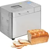 2 LB Stainless Steel Bread Maker with 25 Smart Cooking Programs and Included Accessories, Measuring 1