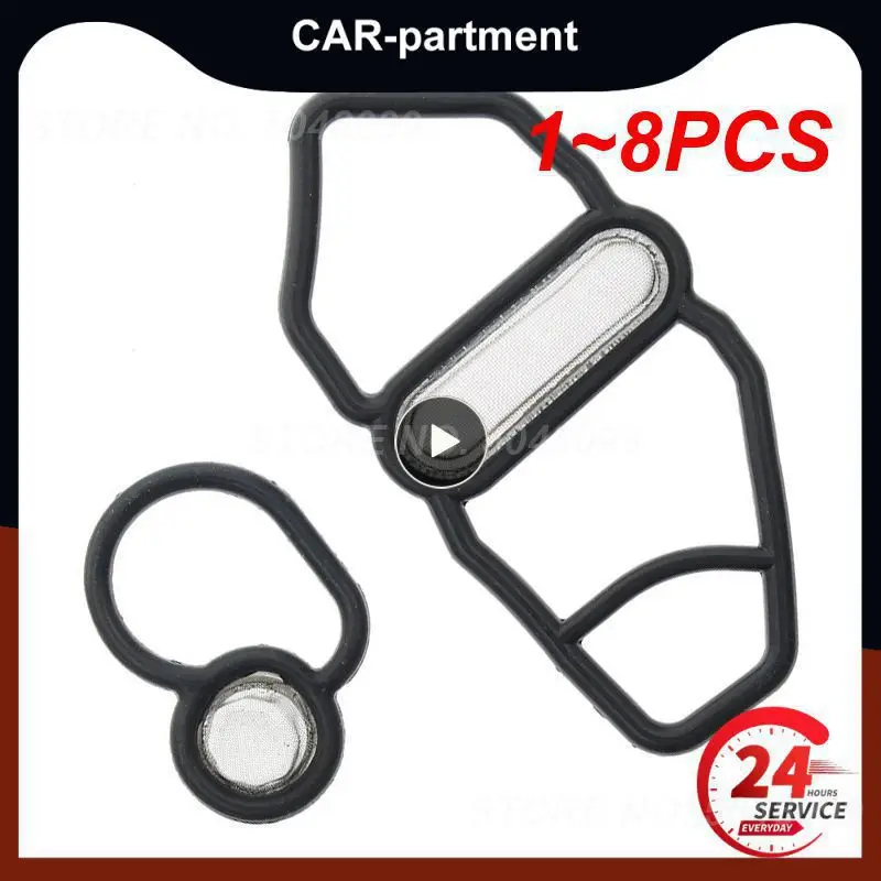

1~8PCS Upper + Lower VTEC Solenoid Gasket Fit for Honda GSR NSX D16Z6 B18C1 B16A2 B18C5 36172-P08-015 15825-P08-005
