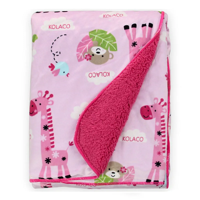 New styles lovely short plush fluffy owl baby blankets girl boy newborn wrap Super Soft baby manta bebe 6