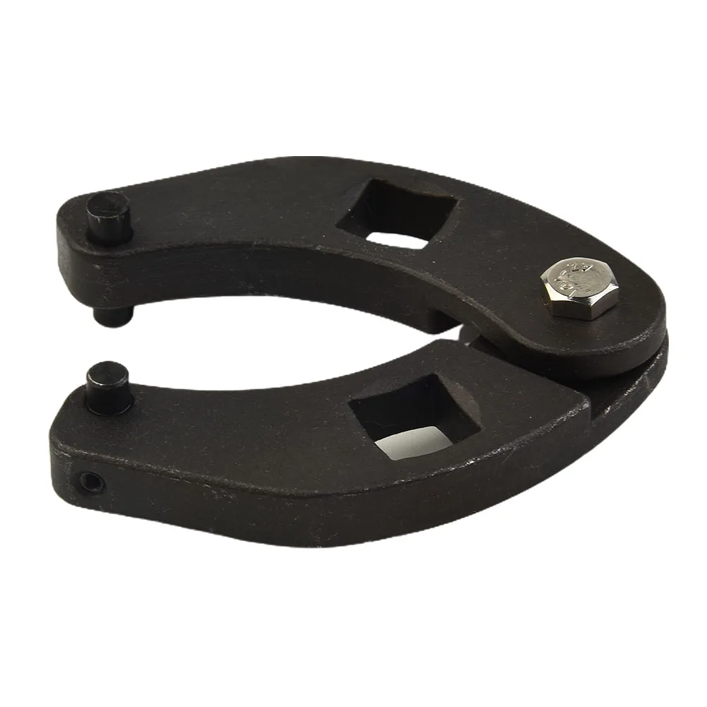 

Heavy Duty Adjustable Gland Nut Wrench Tool For Hydraulic Cylinder Cap Remover Fit 1/4 Inch And 7/32 Inch Diameter Pinholes 7463