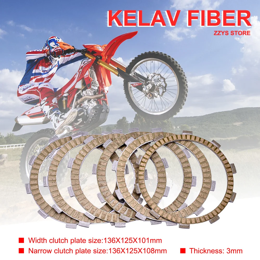 

Motorcycle Friction Clutch Plate Set For Honda TRX350 Fourtrax TRX350T TRX350F TRX 350 NV400 NV 400 VT500E VT500C VT500 VT 500 C