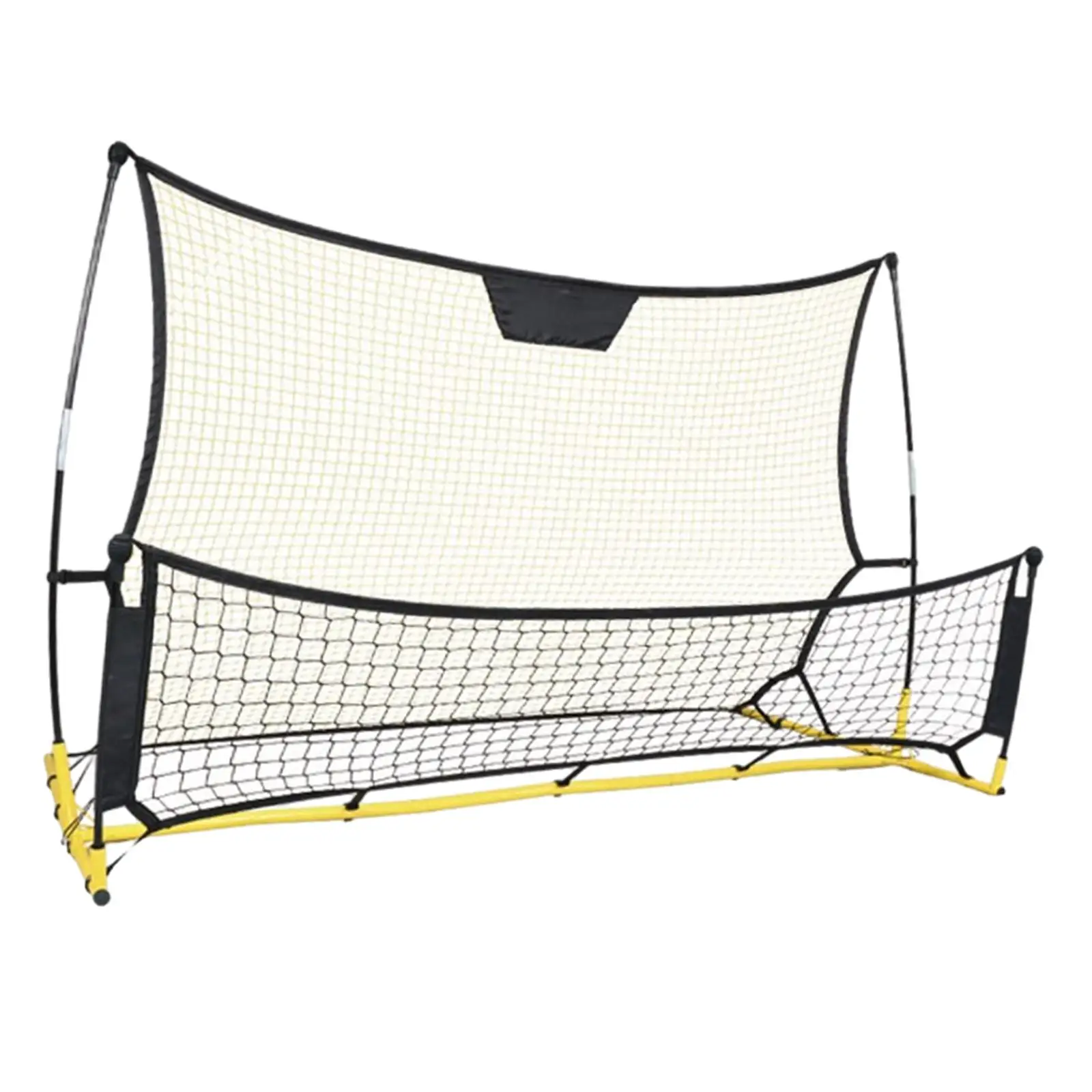 Soccer Rebounder Net, Soccer Trainer Football Rebound Net Practice Soccer Net Training for Children Volley Boys Girls Yard