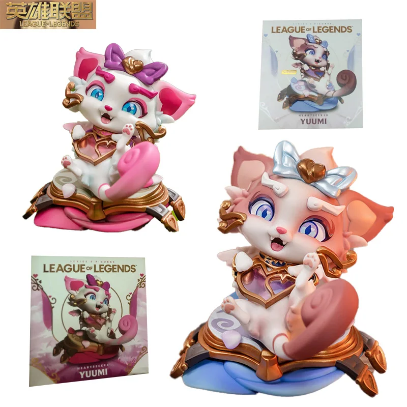 Liga das lendas gato mágico yumi bonito jogos periférico desktop anime  figura modelo ornamentos colecionáveis modelo brinquedos presentes  encaixotado - AliExpress