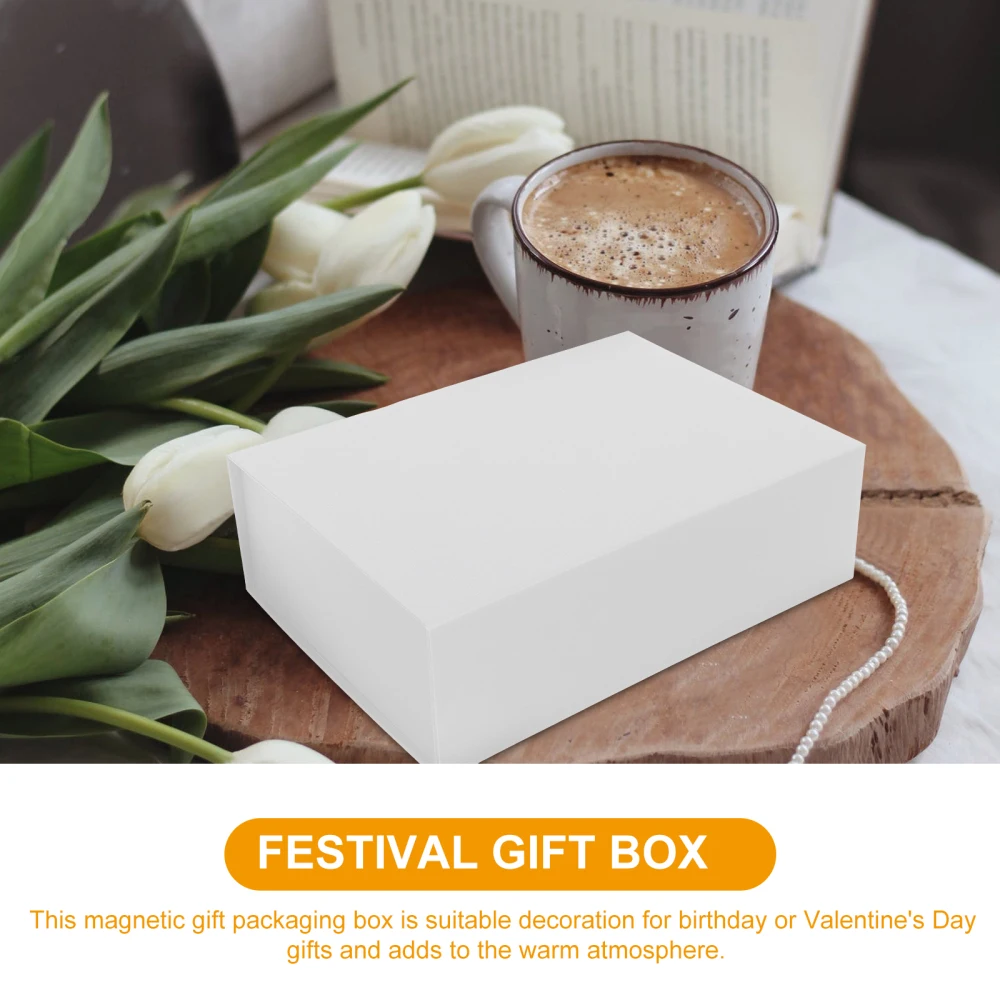 1Pc Magnetic Closure Gift Box with Lid, Collapsible Cardboard Packaging Box for Jewelry... - SKU MCGB1107 - UGI Packaging
