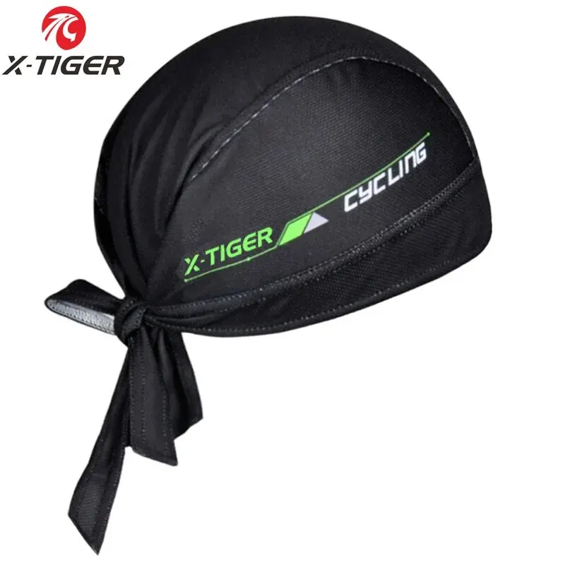 X-TIGER Cycling Hat 100% Polyester Breathable Cycling Headwear Summer Mountain Bike Ciclismo Scarf Quick-Dry MTB Bicycle Caps 2