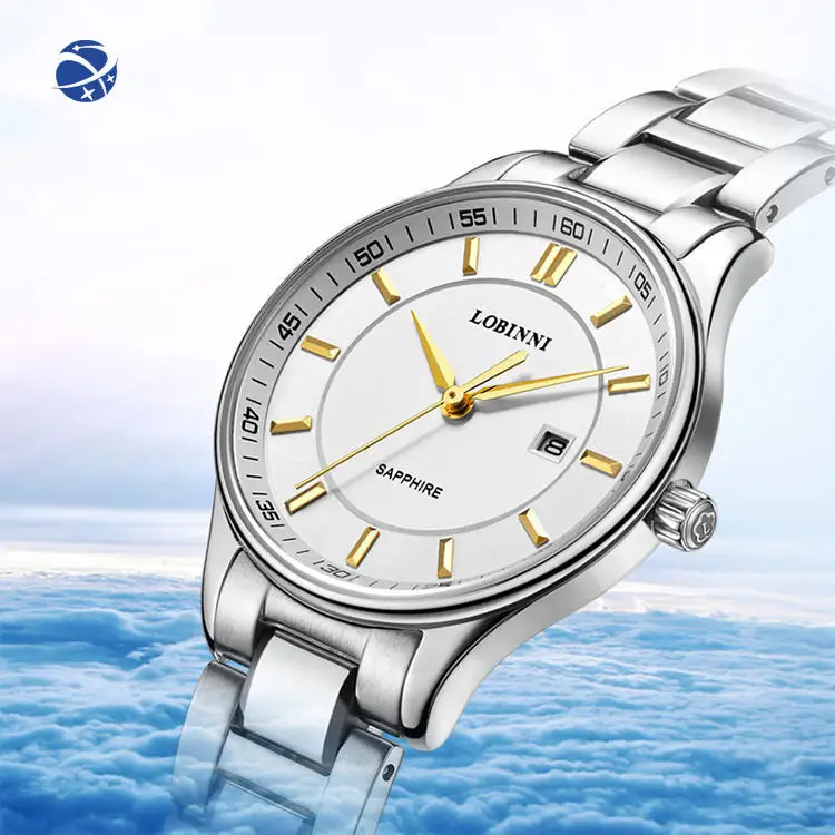 

Oem Odm LOBINNI 3005 кварцевые наручные часы золотые часы календарь ультратонкие роскошные часы для мужчин и женщин