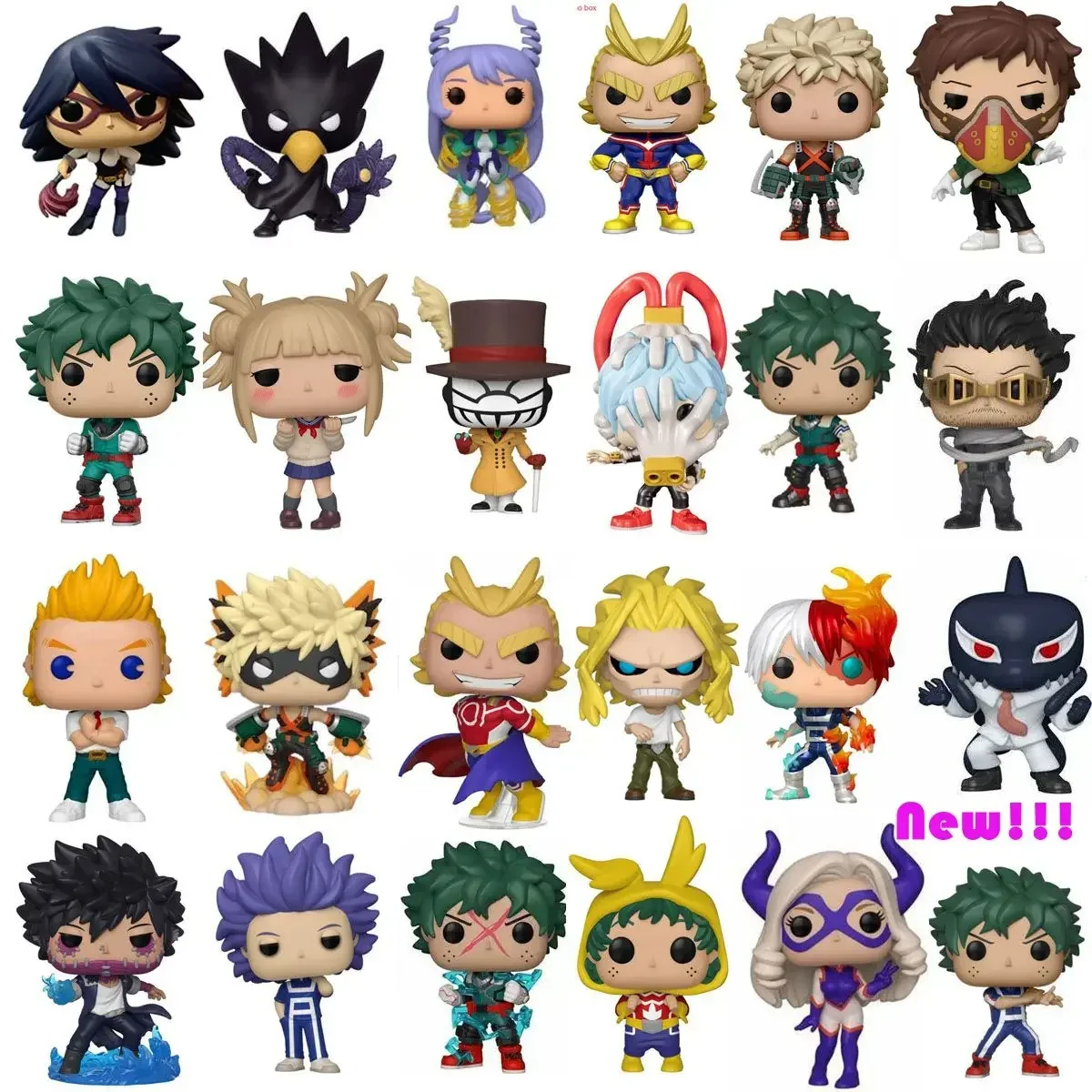 thumbnail image 1 of Figura de vinilo Funko Pop New My Hero Academia Deku Mount Lady 612# OVERHAUL 788# ENDEAVOR 495# Colección de estilos completos Modelo Juguetes, 1 of 5