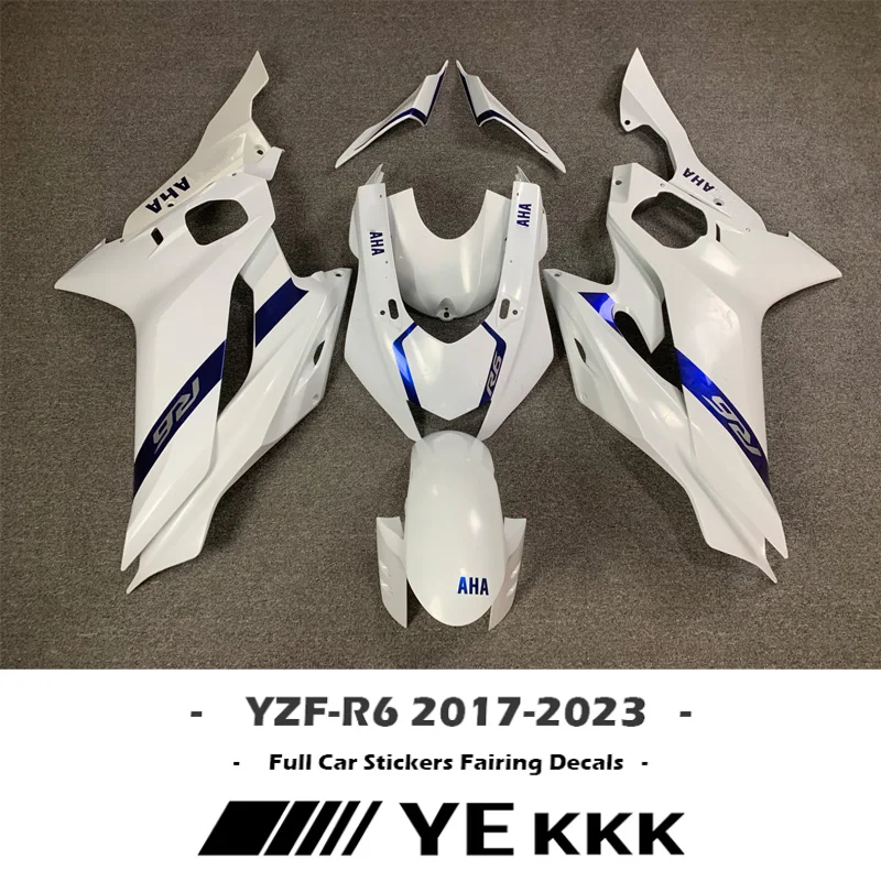 For YAMAHA YZF-R6 YZF-R6M YZF-R6S 2023 New Full Car Sticker Decal Custom Line Version New R6 2017-2023 17-23