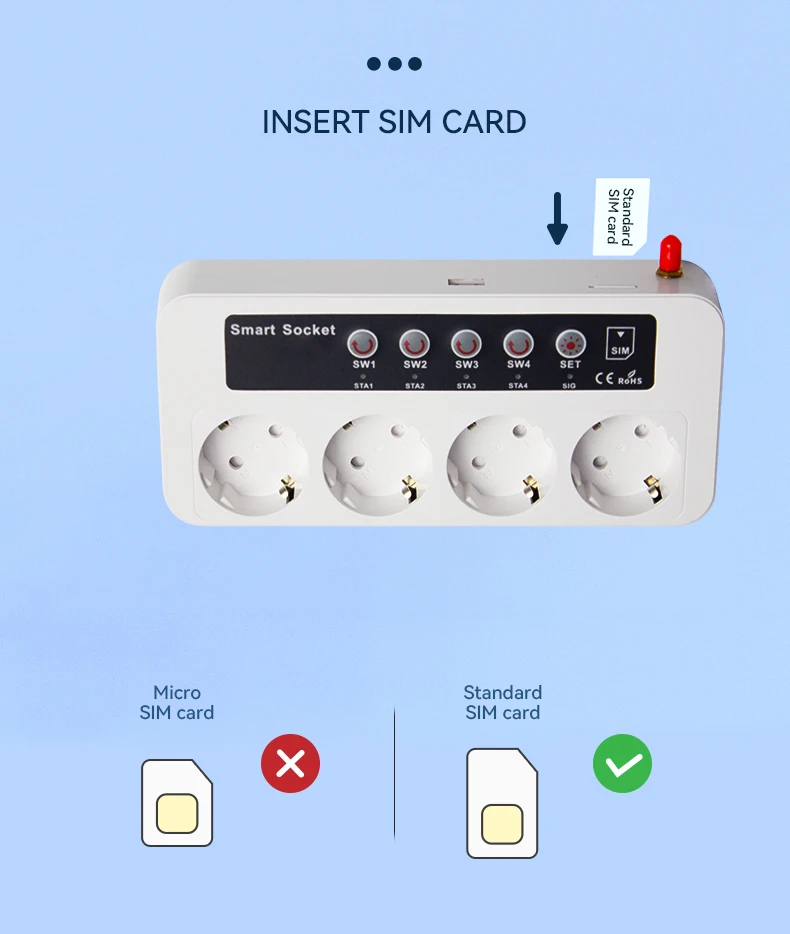 SC4-GSM-GT 2G SIM ī Ʈ  / ġ ÷   4 ä Ʈ Ʈ  16A SMS