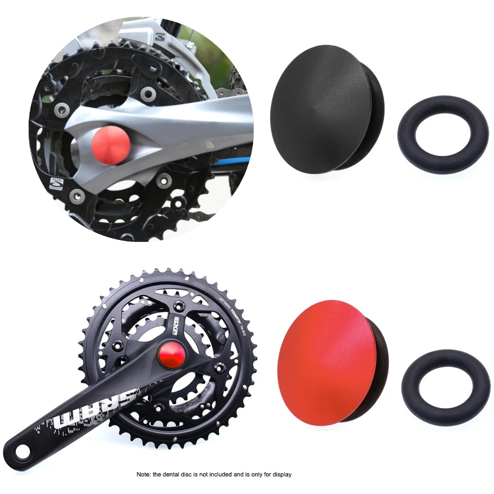 Aluminum Alloy Bicycle Crankset Chainwheel Plug Aluminum Alloy Road Bike Fitting Bicycle