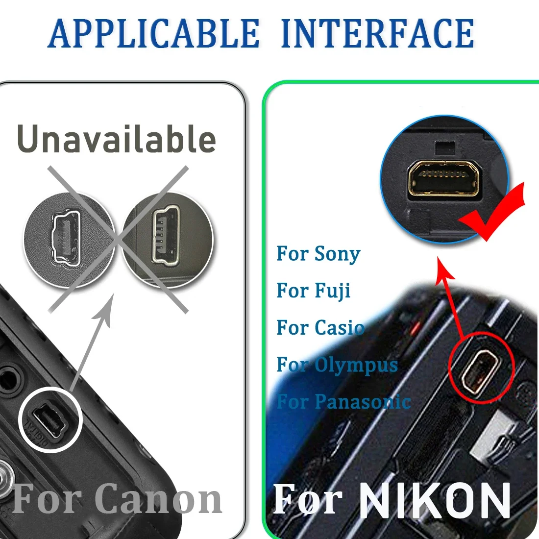 Enhanced OTG Camera Connection and Data Transfer Cable - Type-C to MINI 8P B