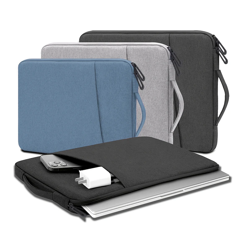 

Men Laptop Bag Women Handbags Computer Notebook Sleeve Cover Case Lightweight Multi-layer Waterproof Computer Bag