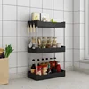 1Pc Kitchen Spice Storage Rack Multi-Functional Countertop Seasoning Storage Rack Household Multi-Layer Corner Shovel Kitchen Ut 5
