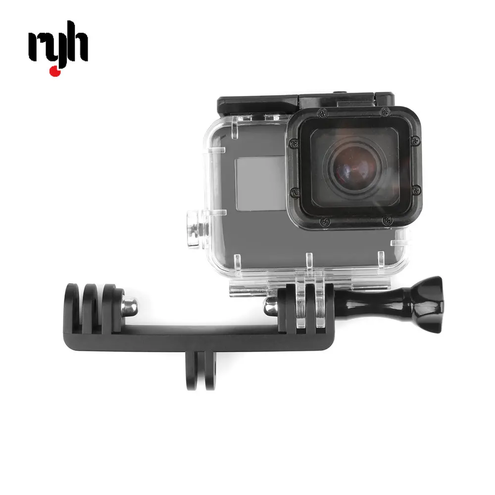 Nuovo Doppio Supporto Per Treppiede A Doppia Staffa Maniglia Per Fotocamera Sportiva Professionale Con Adattatore Per Montaggio A Vite Per Gopro Hero 