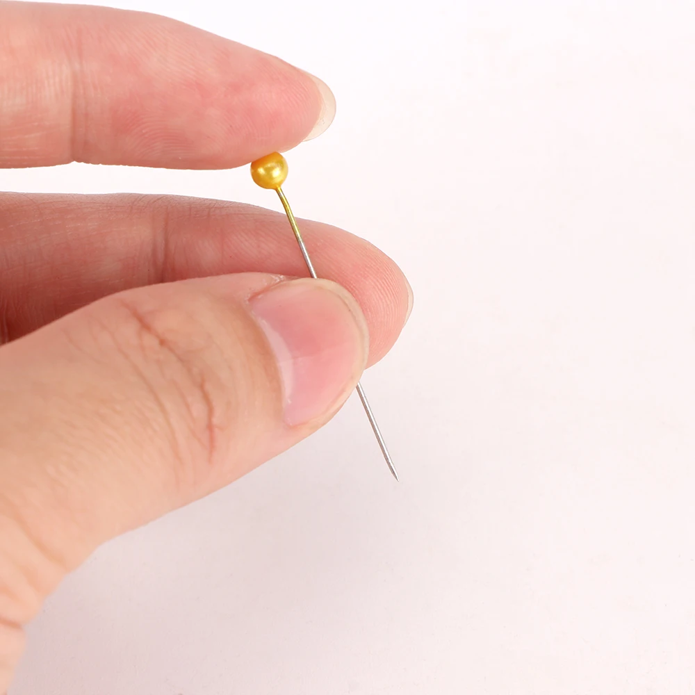 480Pcs Sewing Pins Straight Pins Colorful Round Pearl Head for Sewing