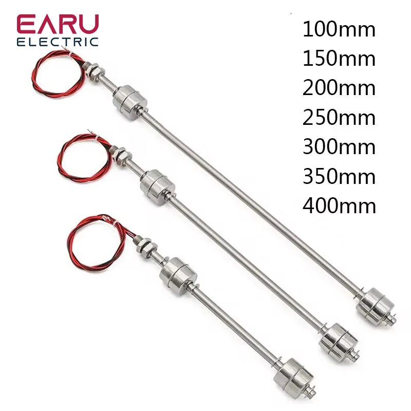 Stainless Steel Float Switch Tank Liquid Water Level Sensor Double Ball Float Sw
