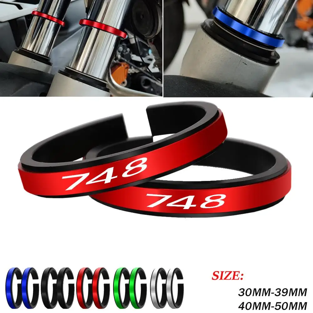 

30-39MM 40-50MM Motorcycle Front Suspensions Shock Preload Absorber Auxiliary Adjustment Rings FOR DUCATI 748/748S/748R