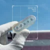 Transparent PVC Magnetic Fidget Spinner Rotary Slider Haptic EDC Fidget Toy for Adults, Helps Relieve ADHD/Anxiet 6