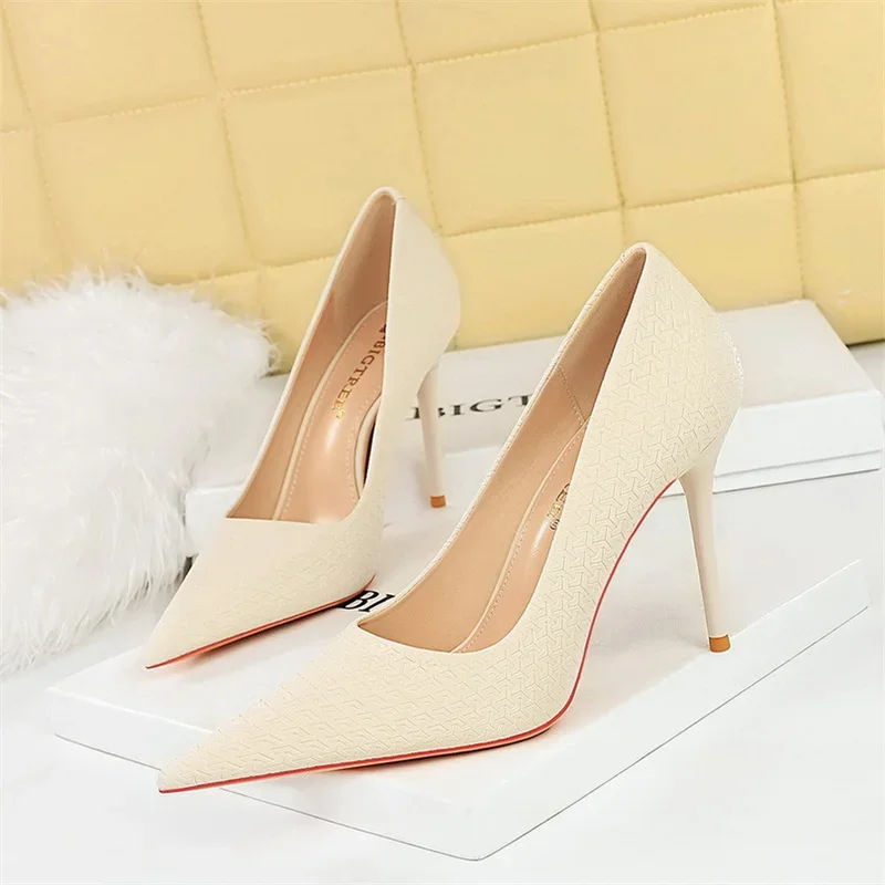

Fashion High Heels 2023 Casual 10cm Women Shoes Sexy Evening Heels