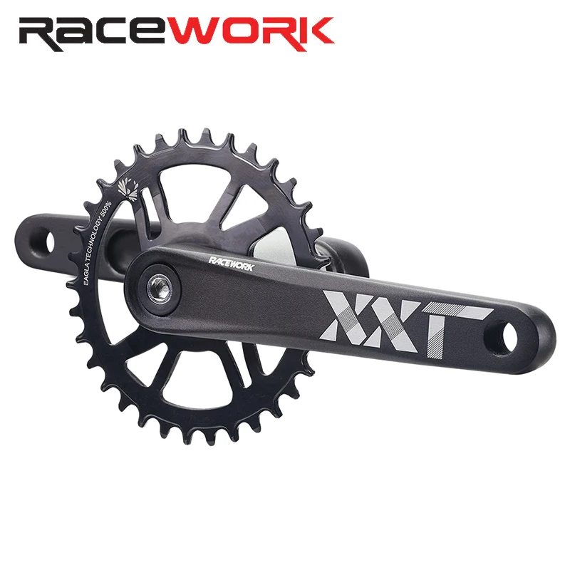 

Шатун RACEWORK XXT 170 мм, 175 мм, 7-11 скоростей, для горного велосипеда, 36T, один диск, алюминиевый сплав, квадратное отверстие, шатун, дешевле