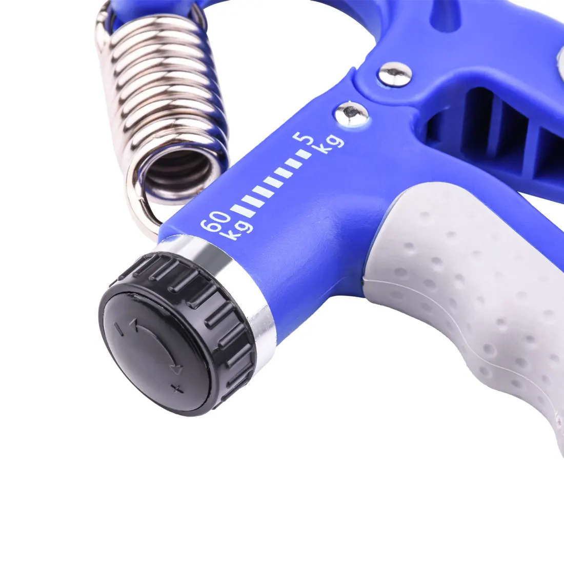 5-60Kg Adjustable Heavy Gripper Fitness Hand Exerciser Hand Strengthener Finger Strength Trainer Finger Trainer Forearm Exerciser Hand Grip Trainers Hand Grip Exerciser Hand Trainer Wrist Exerciser Spring Grip
