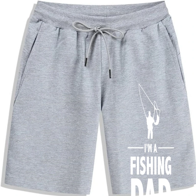 

2019 Fashion Casual Men shorts for men I'M A FISH DAD - Daddy / Father's Day / Fish / Themed Mens shorts for men