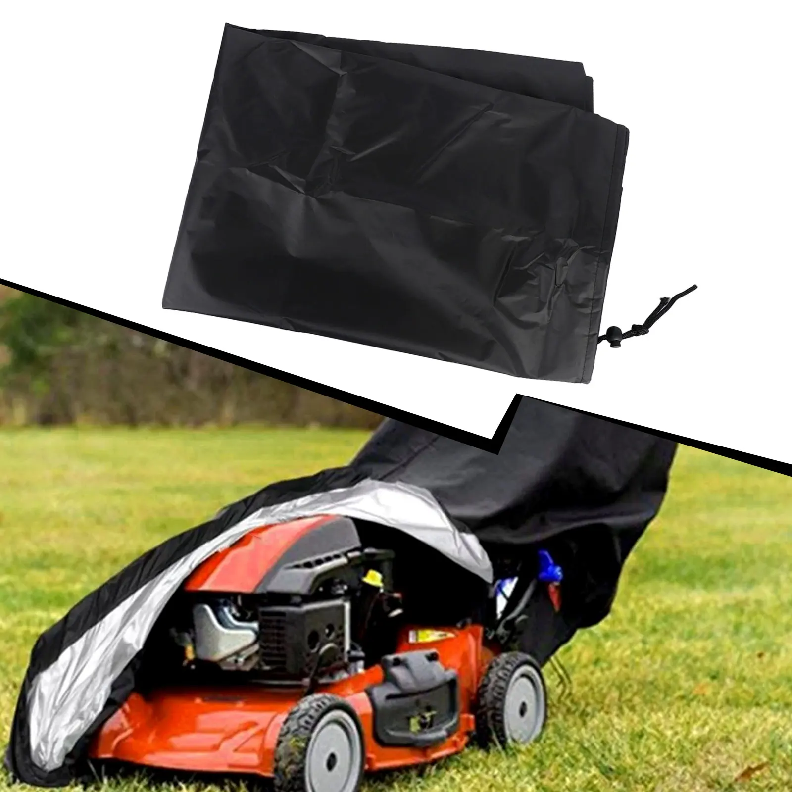 

Waterproof Riding Lawn Mower Tractor Cover Heavy Duty Garden Equipment Protection Suitable For 55 Deck Garden Essential