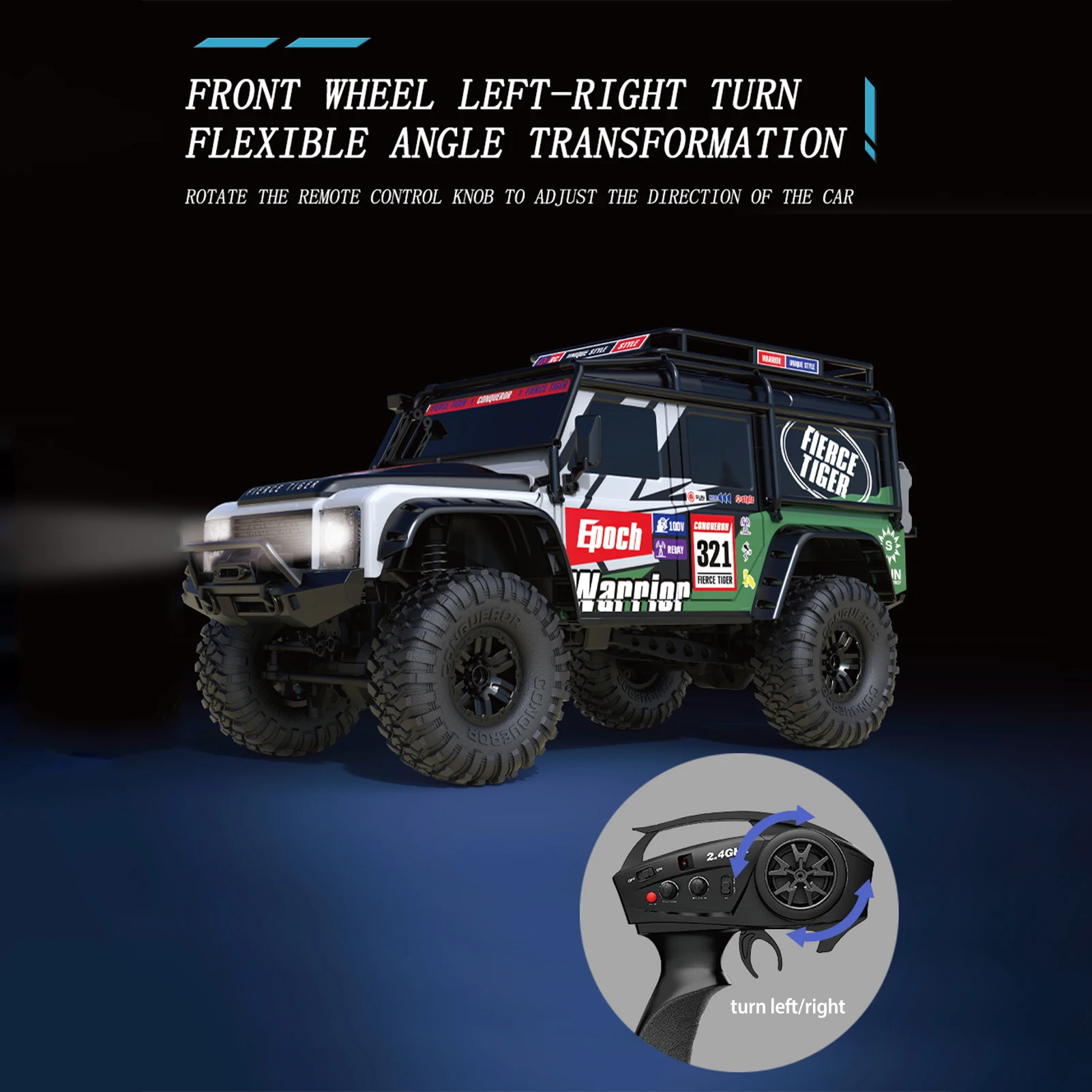 Goolrc rcオフロードトラックrcカーリモートコントロールカー