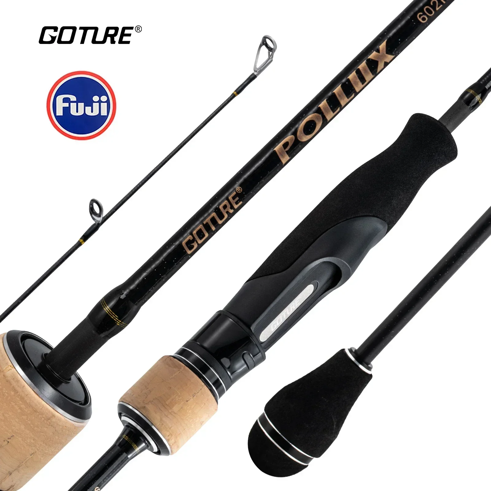 Pollux Japan Full Fuji Slow Jigging Rod 1.83M/1.98M 6FT/6.6FT 30T Carbon Fiber Spinning Casting Pole ML/M/MH Power Sea Boat Rods