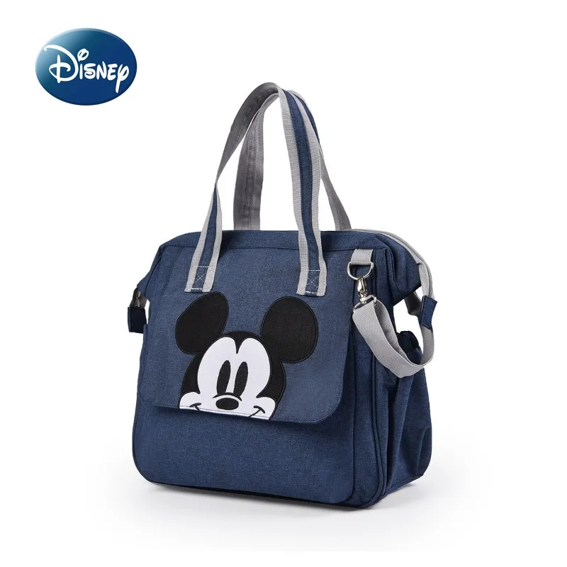 Disney New Diaper Bag Handbag Luxury Brand Fashion Baby Bag Large Capacity Multifunctional 2-piece Baby Diaper Bag High Quality 4