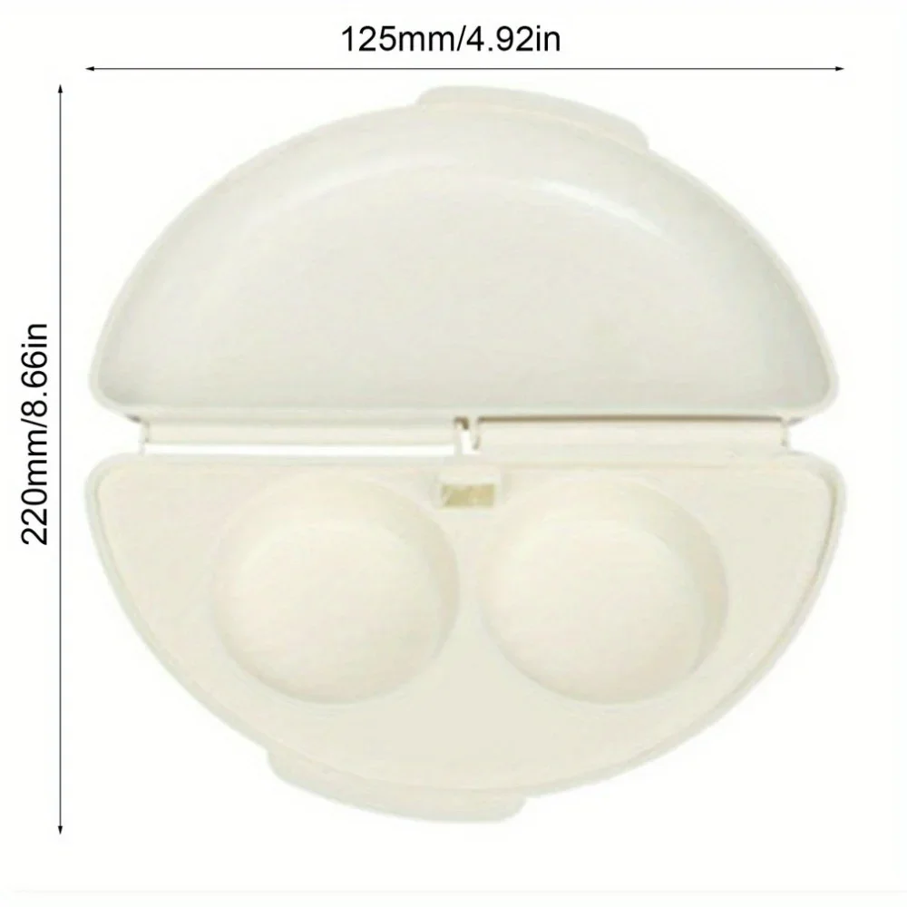 Description Picture 2 of itemMulti-use Microwave Omelette Egg Maker Tray Non-toxic Eggs Steamer Box Silicone Egg Cooker Egg Poacher Kitchen Cooking Tools