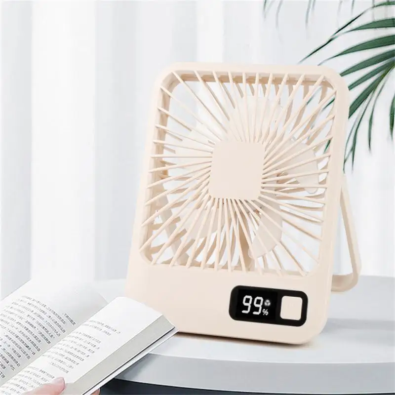 

Foldable Fan Sleek Rechargeable Quiet Foldable Compact Compact Desktop Fan Quiet Portable Fan Personal Fan Popular Charging Fan